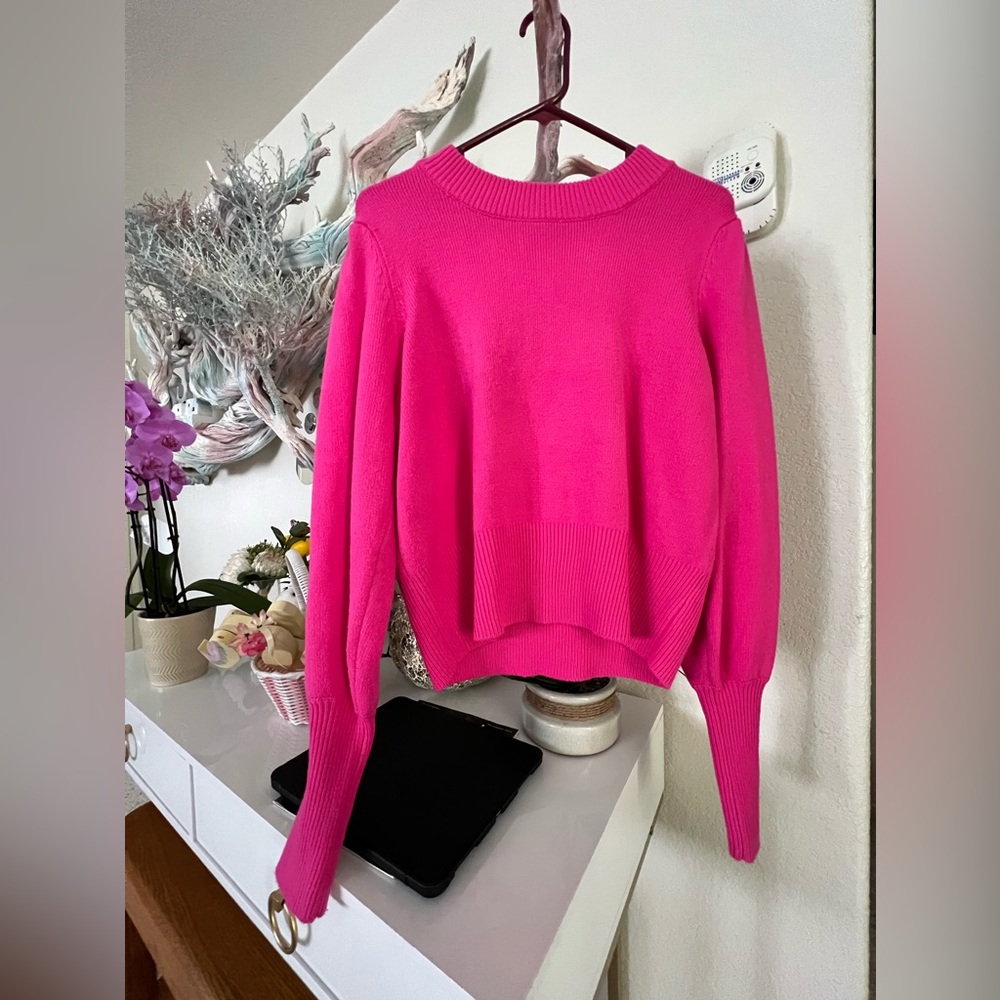 French connection size Large color pink